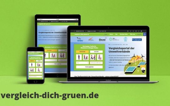 Vergleich dich grün - Neues Tarifportal der Umweltverbände online