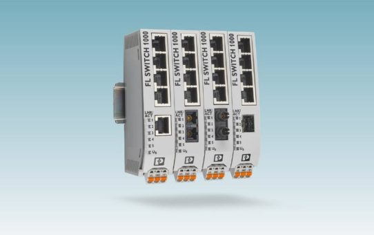 Unmanaged Ethernet-Switches mit Glasfaser