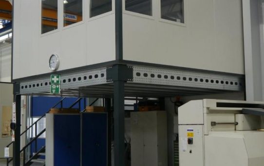 Messraum und Büroeinheiten für die Firma HKS Dreh-Antriebe GmbH