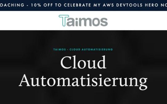 Thorsten Höger von Taimos einer der ersten AWS DevTools Heroes