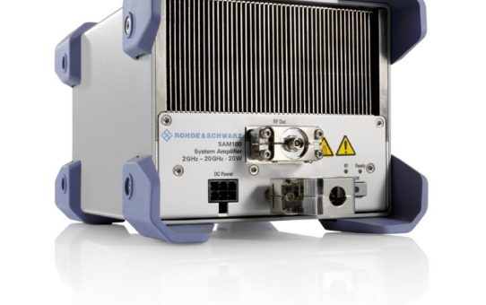 Neuer Systemverstärker von Rohde & Schwarz für Geräte im Mikrowellenbereich