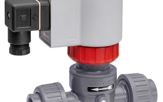 Direktgesteuertes Prozessmagnetventil mit innovativem Faltenbalgsystem