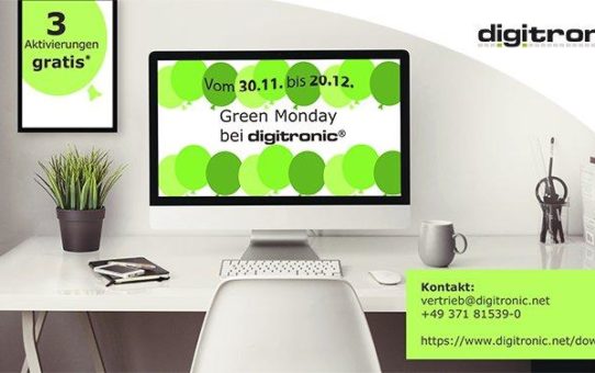 „Green Monday“ Wochen bei digitronic