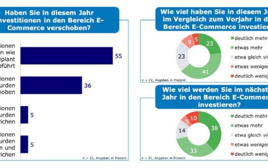 Vermehrte Investitionen in den Bereich E-Commerce trotz Krise