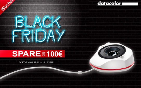 Black Friday-Wochen: Angebote von Datacolor vom 18.11 - 15.12.2019