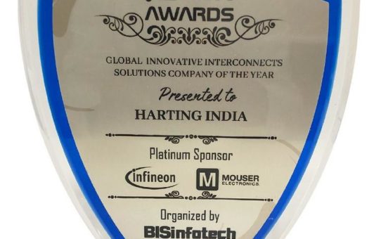HARTING Indien als "Best Connector Company" ausgezeichnet