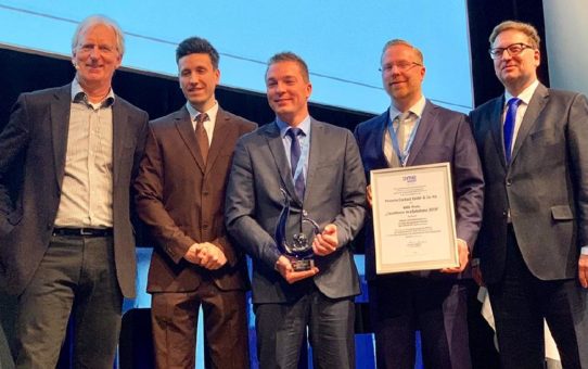 apsolut gratuliert Phoenix Contact zum Gewinn des BME-Awards „Excellence in eSolutions“