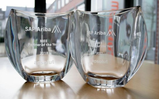 Titel erfolgreich verteidigt: apsolut ist wieder ‚SAP Ariba Partner of the Year‘ in der MEE-Region