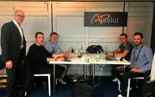 apsolut-Team nimmt am Hackathon während der SAP Connect in Düsseldorf teil