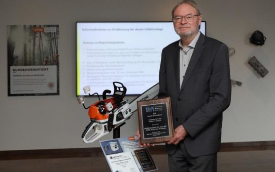 STIHL Technologie mit "Award of Excellence" ausgezeichnet