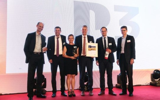 P3 erhält Innovationsaward von Airbus