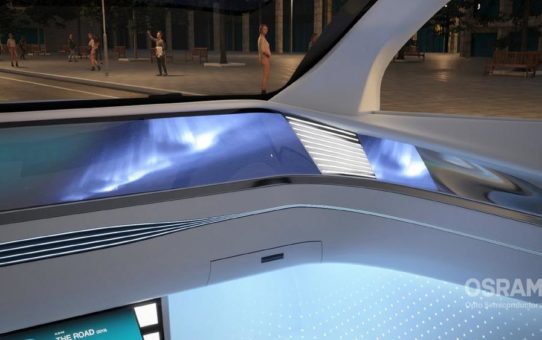 Die Fahrerkabine wird zum fahrenden Wohnraum - Osram präsentiert weiße LED-Familie für Autoinnenbeleuchtung