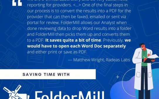 FolderMill 4.8 veröffentlicht: Neue Farbmanagement-Optionen, Lesezeichen und mehr