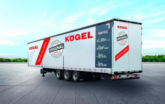Effizienz hoch zwei - der Kögel Euro Trailer NOVUM mit FastSlider