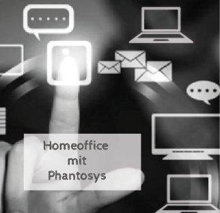 Computer-Management  für Homeoffice und Homeschooling mit Phantosys