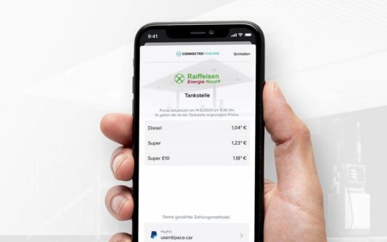Raiffeisen Energie Nord führt Connected Fueling an ihren Tankstellen ein