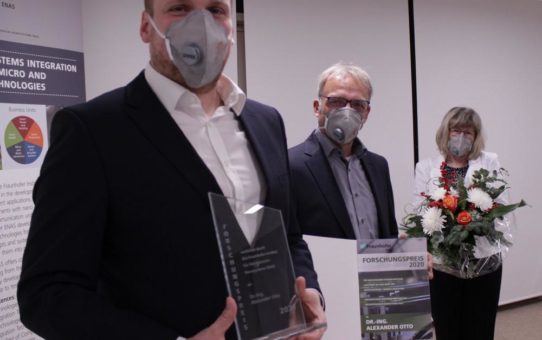 Fraunhofer ENAS prämiert Entwicklung hochgenauer Lebensdauermodelle in der Leistungselektronik mit dem Fraunhofer ENAS Forschungspreis 2020