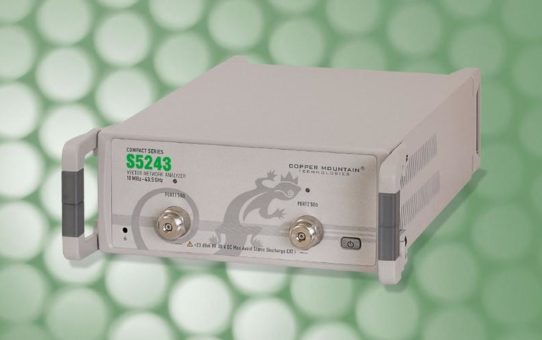 Der neue S5243 Vektor-Netzwerkanalysator