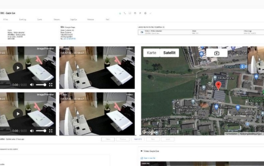 Automatisierte Video/Alarm-Monitoring-Lösung von Eagle Eye Networks und Sitasys