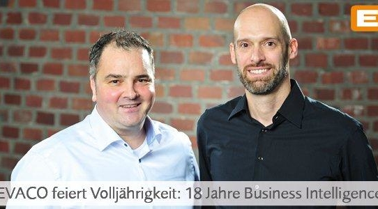 Duisburger Unternehmen wird volljährig: 18 Jahre EVACO
