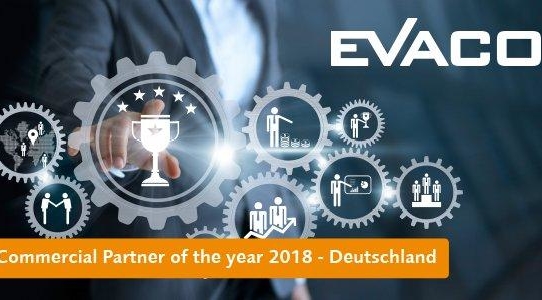 EVACO als Commercial Partner of the year von Qlik® ausgezeichnet
