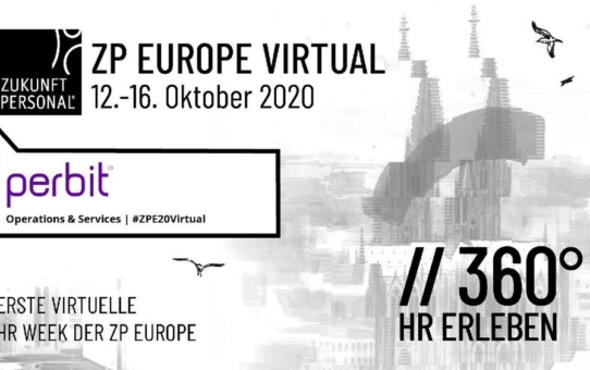 perbit auf der ZP Europe Virtual: Unterstützung bei der Digitalisierung von HR-Prozessen