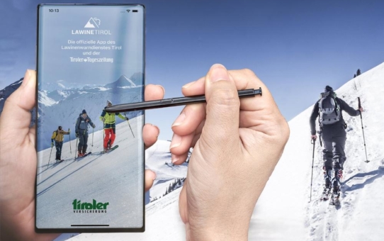 Skitouren-Boom ungebrochen, Sicherheitsbewusstsein hoch und Rekord-Downloads bei „Lawine Tirol“ App