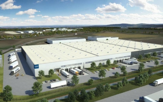 Garbe Industrial Real Estate plant Logistikimmobilie südlich von Wien