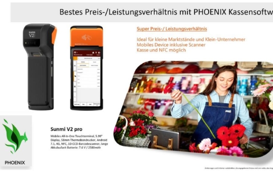 Perfekte Hardware für PHOENIX Kassensoftware