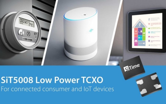 SiTime präsentiert 26 MHz TCXO für IoT-Anwendungen