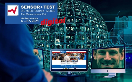 SENSOR+TEST 2021 findet digital statt