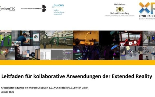 Projekt CAB (Cyber Access Baden-Württemberg) erfolgreich abgeschlossen - Leitfaden für kollaborative XR-Anwendungen erstellt