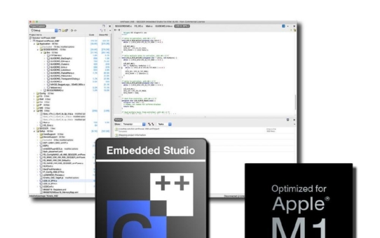 Apple M1-optimierte Version von SEGGER Embedded Studio  ab sofort verfügbar