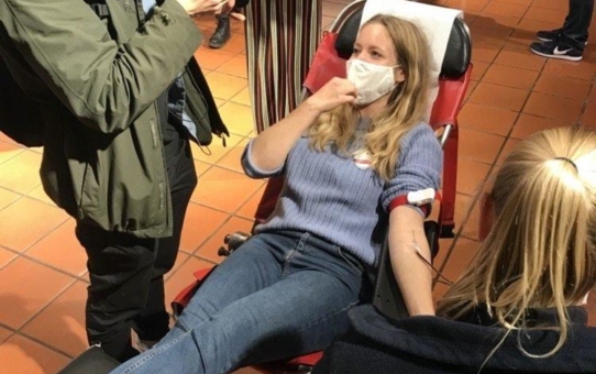 Deutsches Rotes Kreuz ruft mit Klein aber zum Blutspenden auf