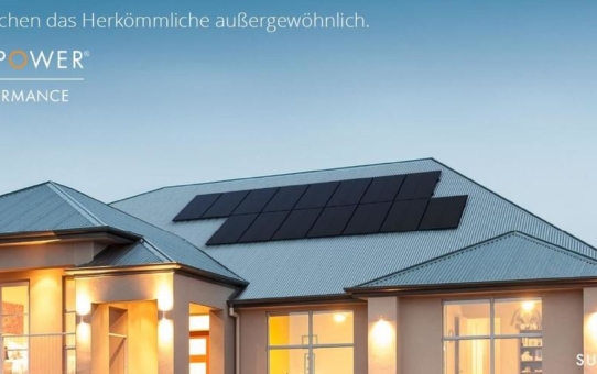 NEU SunPower Performance Solarmodul P 3