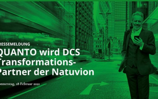 QUANTO wird DCS Transformations-Partner der NATUVION