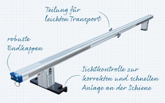 Schnellere Oberleitungsmessungen dank neuer Messschienen