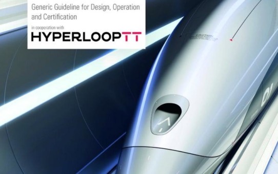 TÜV SÜD veröffentlicht Guideline für Hyperloop-Technologien