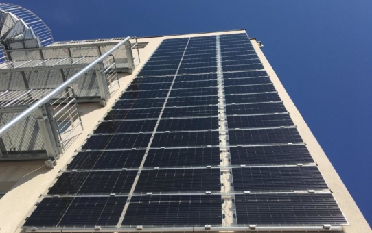 Solar an der Fassade – geht das?
