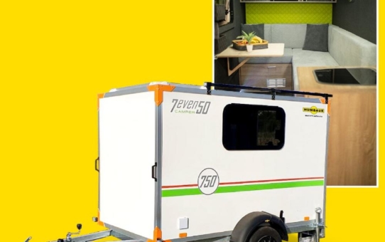 Humbaur goes Camping - wie aus einem HK Kofferanhänger ein Mini-Wohnwagen wird