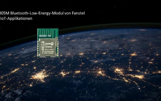 Kompakt, stark und sehr günstig - brandneues Bluetooth-Low-Energy-Funkmodul BC805M