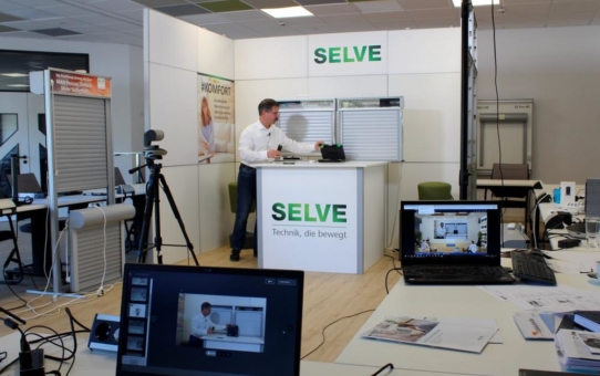 SELVE ging im eigenen TV-Studio live auf Sendung: "Das Experiment 'R+T digital' ist geglückt"