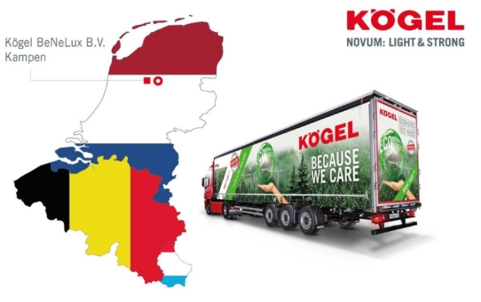 Kögel BeNeLux reagiert auf deutlich steigende Nachfrage