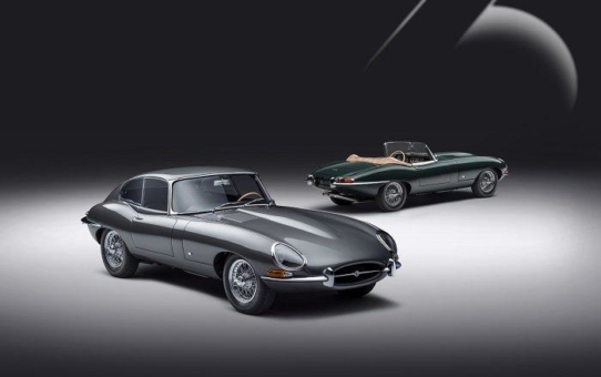 Jaguar Classic enthüllt die E-type 60 Collection:   Hommage zum 60. Geburtstag des ikonischen Sportwagens