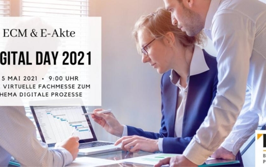 Digital Day 2021 - Der Fachkongress für ECM & E-Akte (Messe | Online)