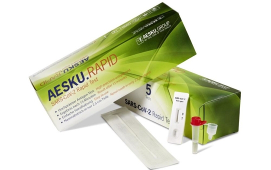 AESKU.RAPID SARS CoV-2 ein Schnelltest für die Laienanwendung jetzt im Handel