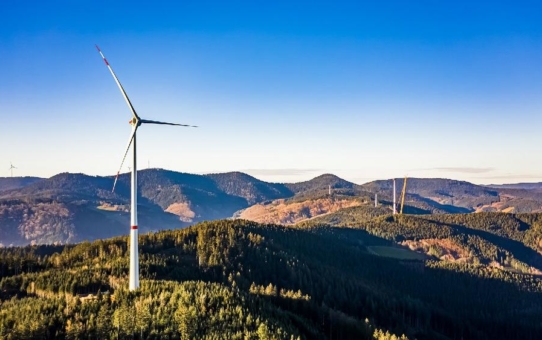 Windpark Hohenlochen am Netz