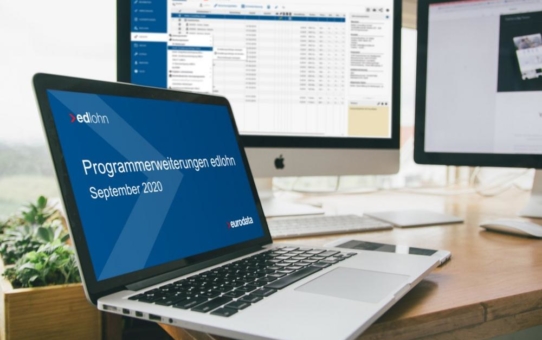 Programmerweiterungen in edlohn - Lernen Sie die neuen Funktionen kennen (Webinar | Online)