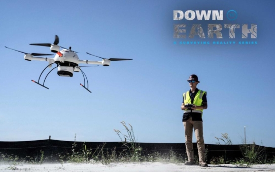 Die Drohnen-LiDAR- und Vermessungs-Reality-Serie "Down to Earth" kehrt mit neuen Episoden zurück