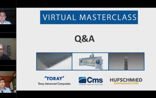 Erfolgreiche Virtual Masterclass zu carbonfaserverstärkten Thermoplasten